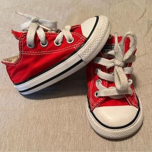 Red converse size 5c